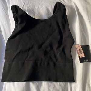Victoria’s Secret ribbed long-line sports bra